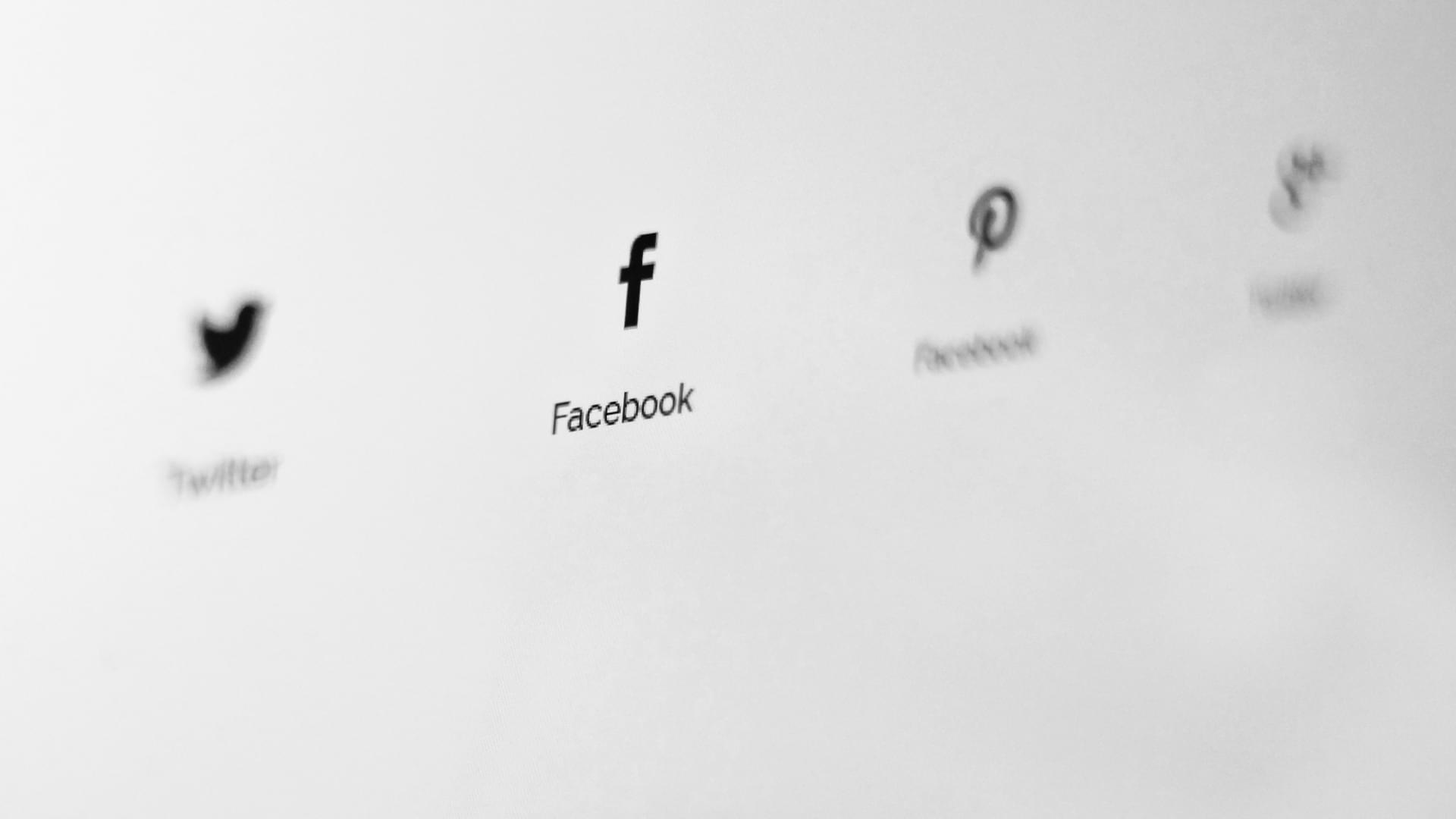 social media icons