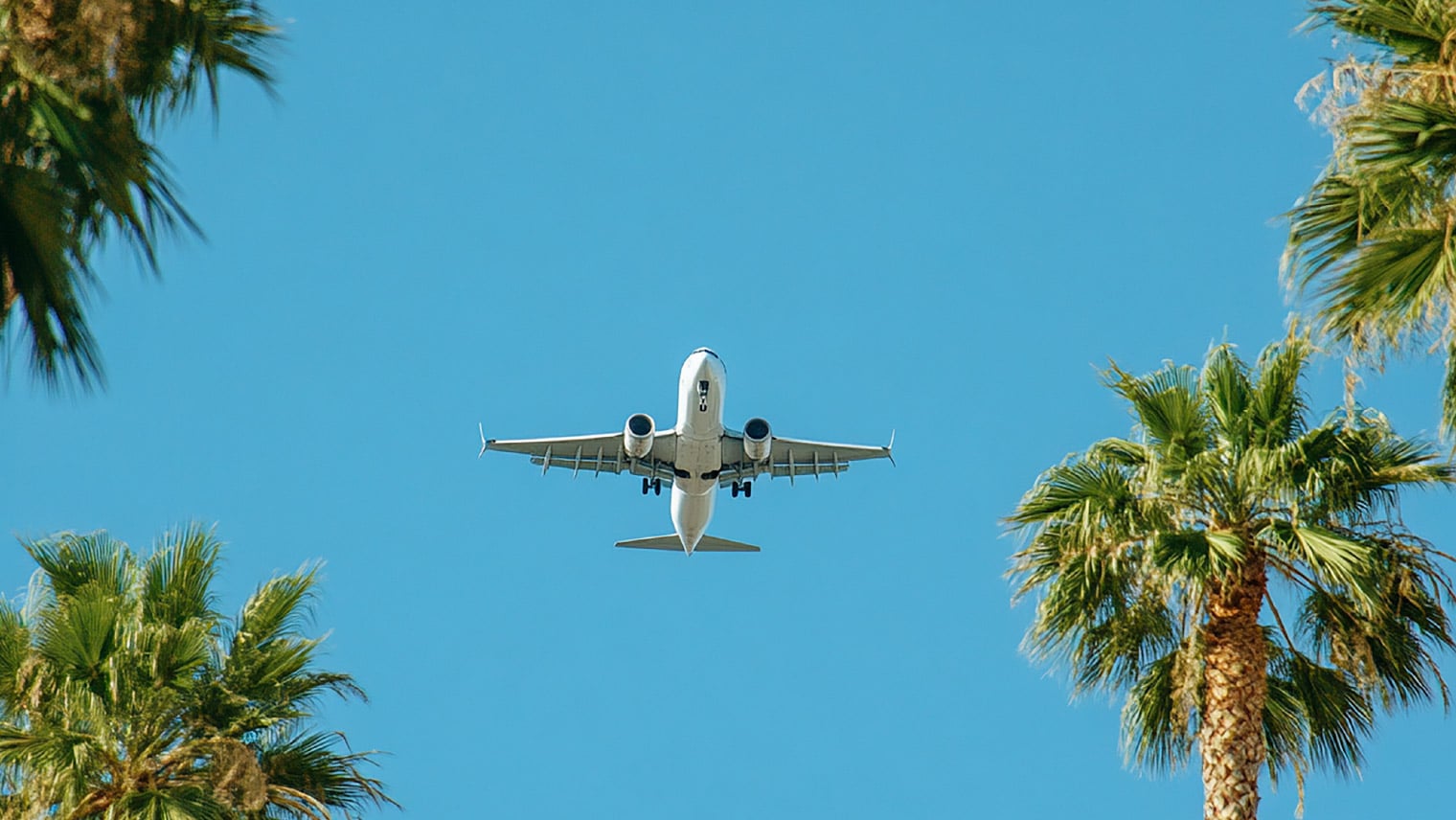 Plane in sky