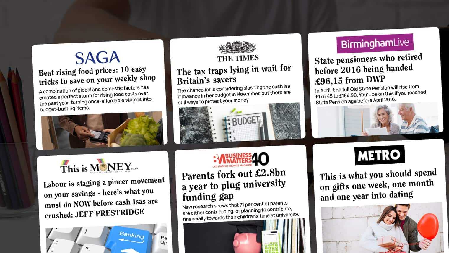 Digital PR clippings