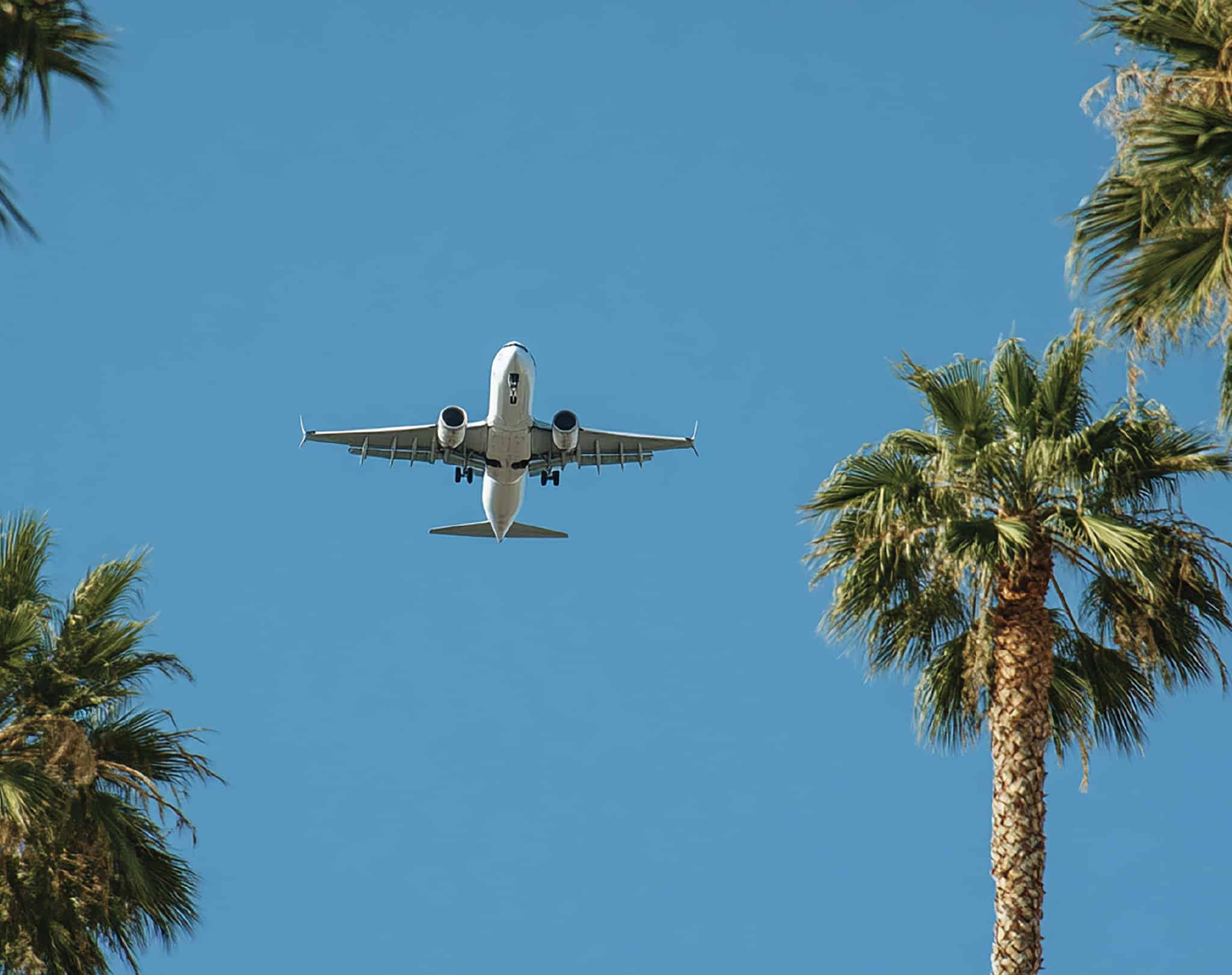 Plane in sky