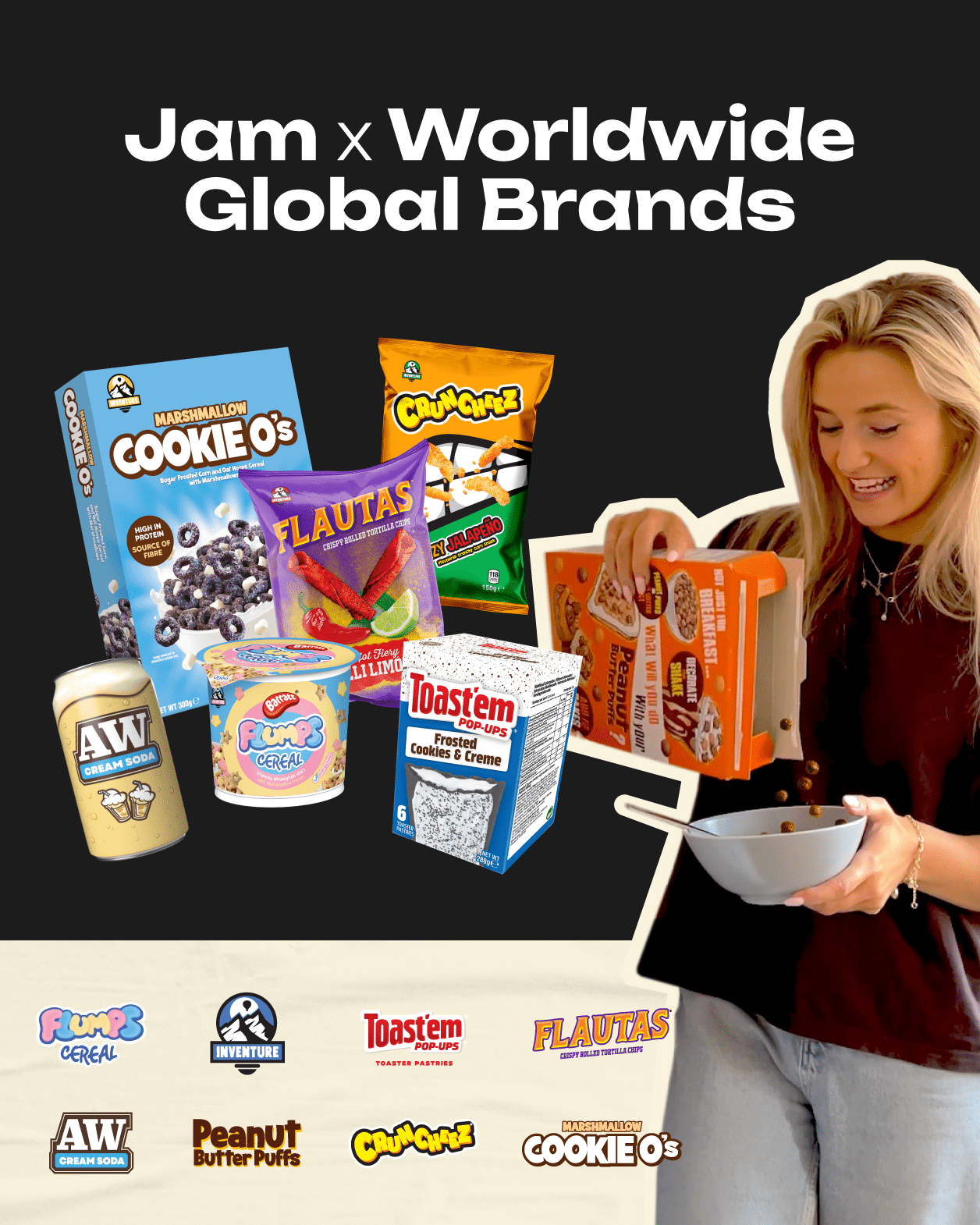 World Wide Global Brand Collaboration with Jam Image