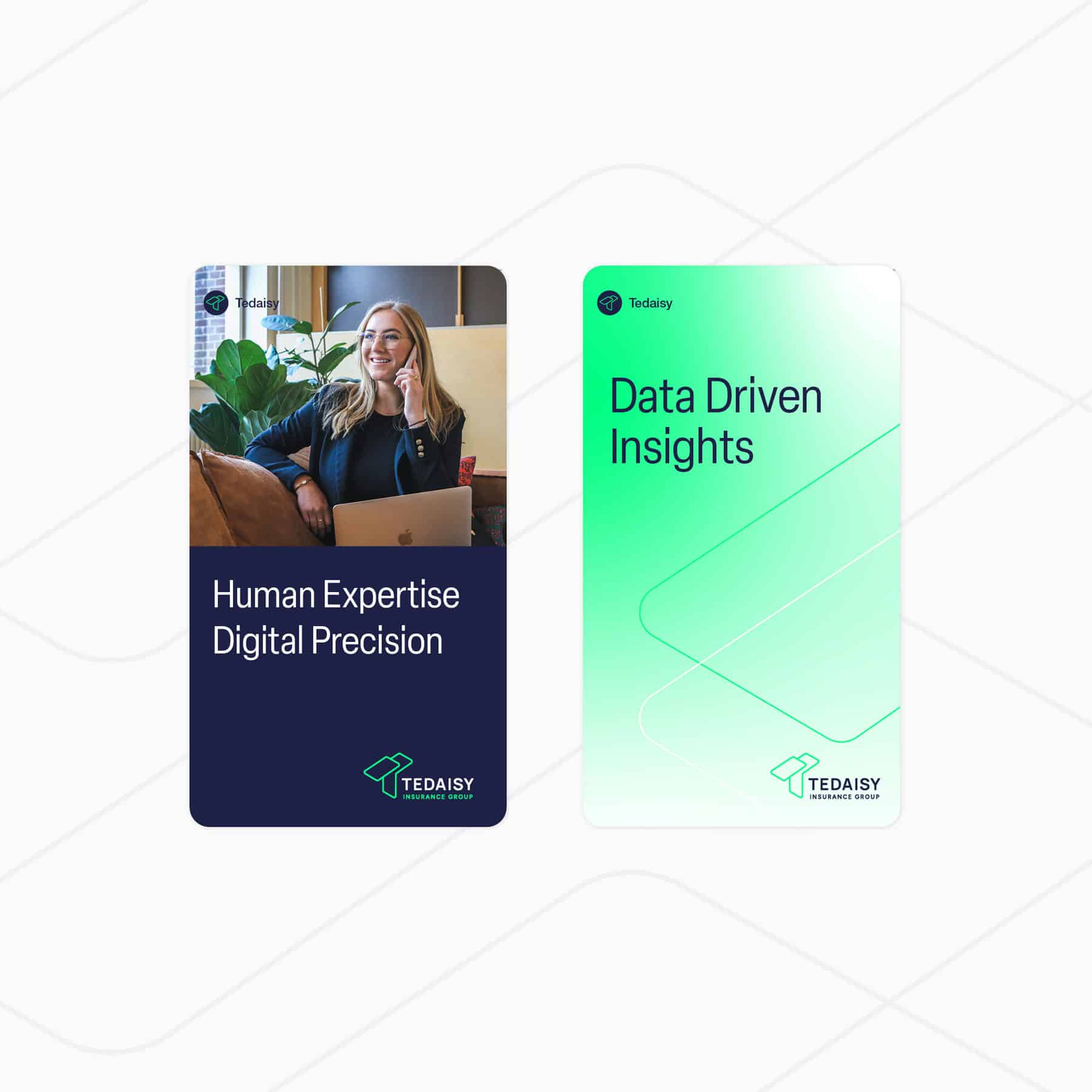 Two social image mockups