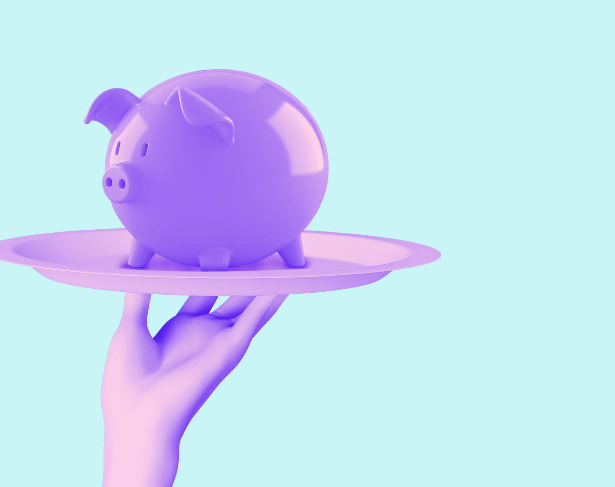 Digital piggybank image