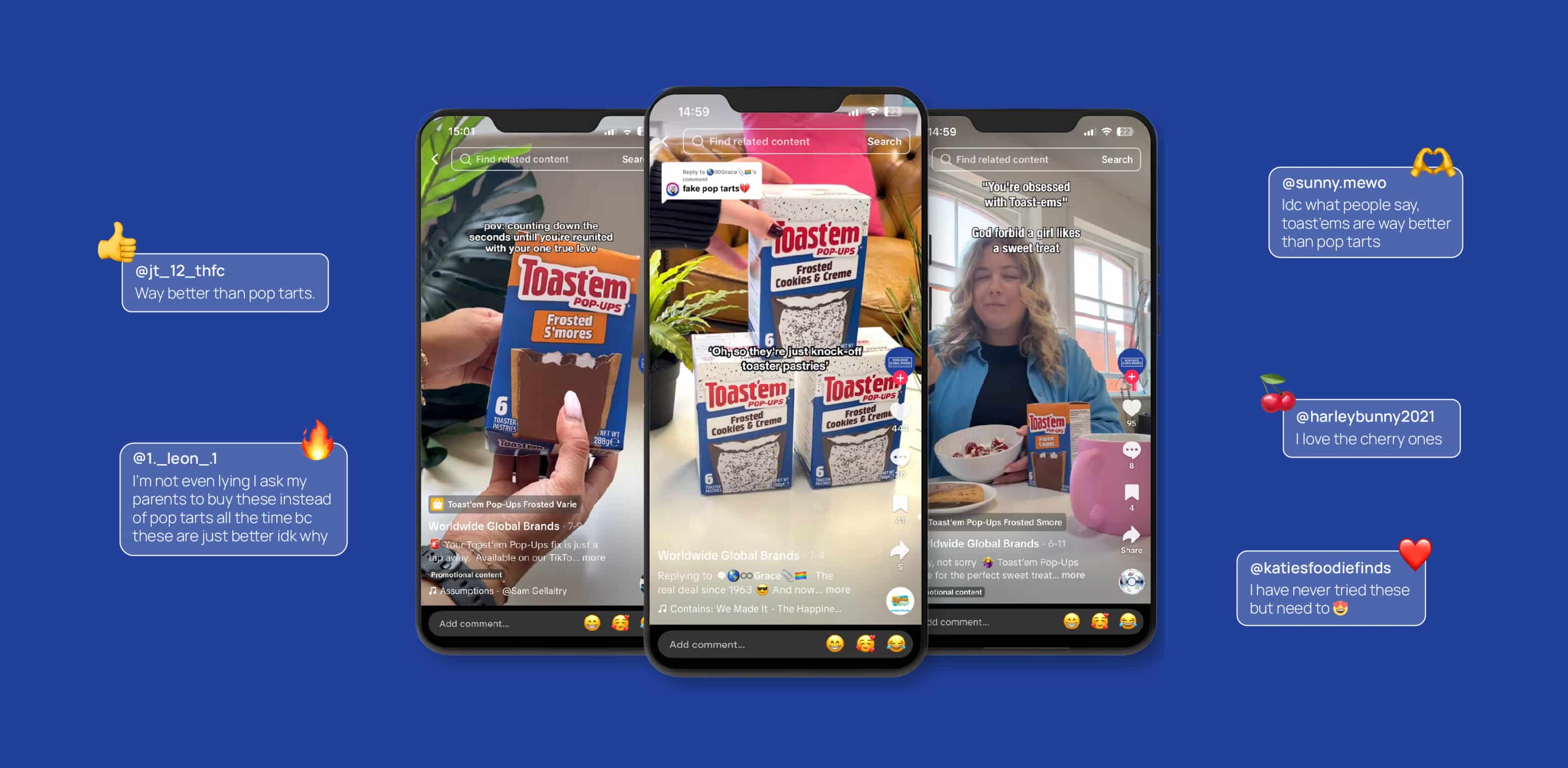3 phones with world wide global brands social examples and comments