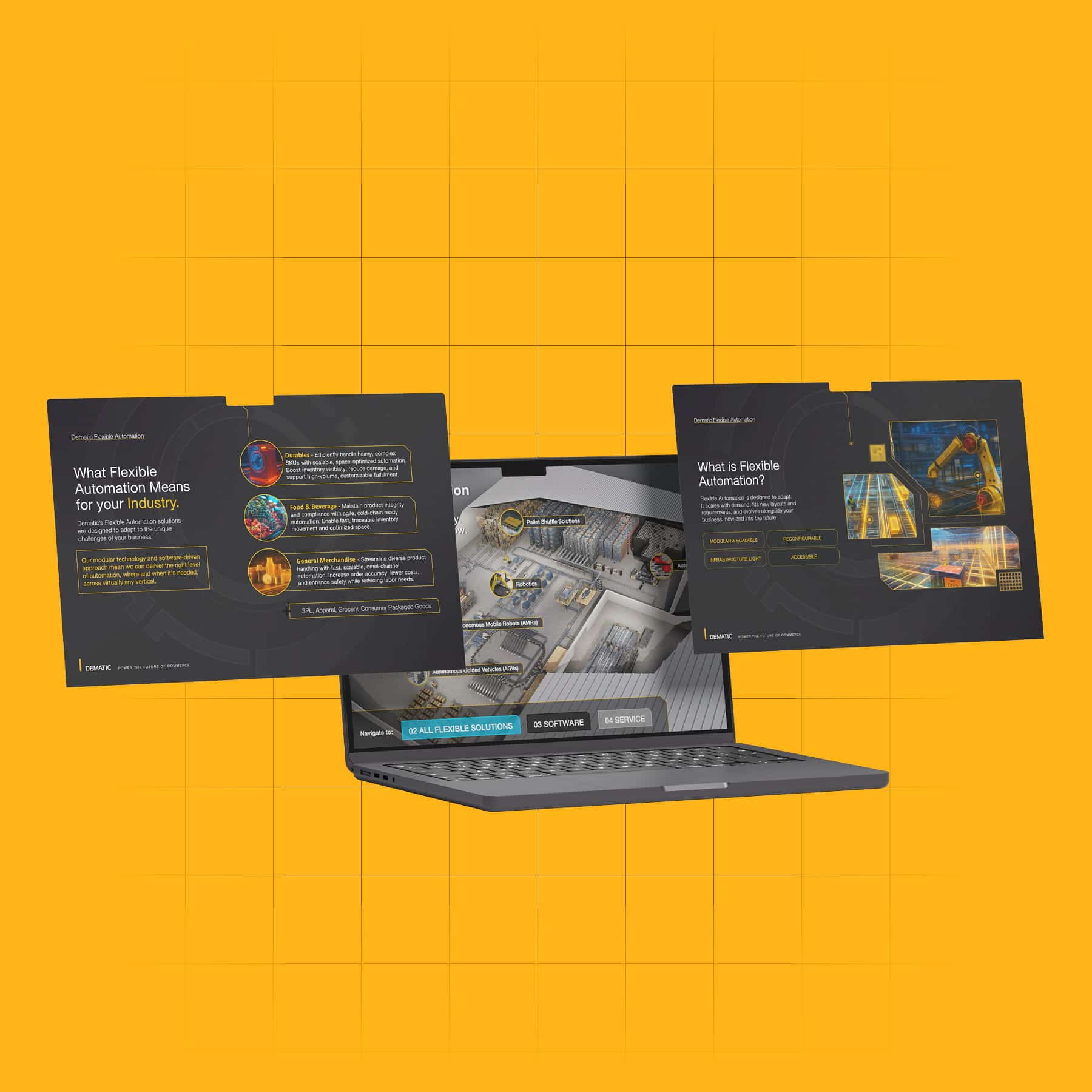 slide deck campaign mock up