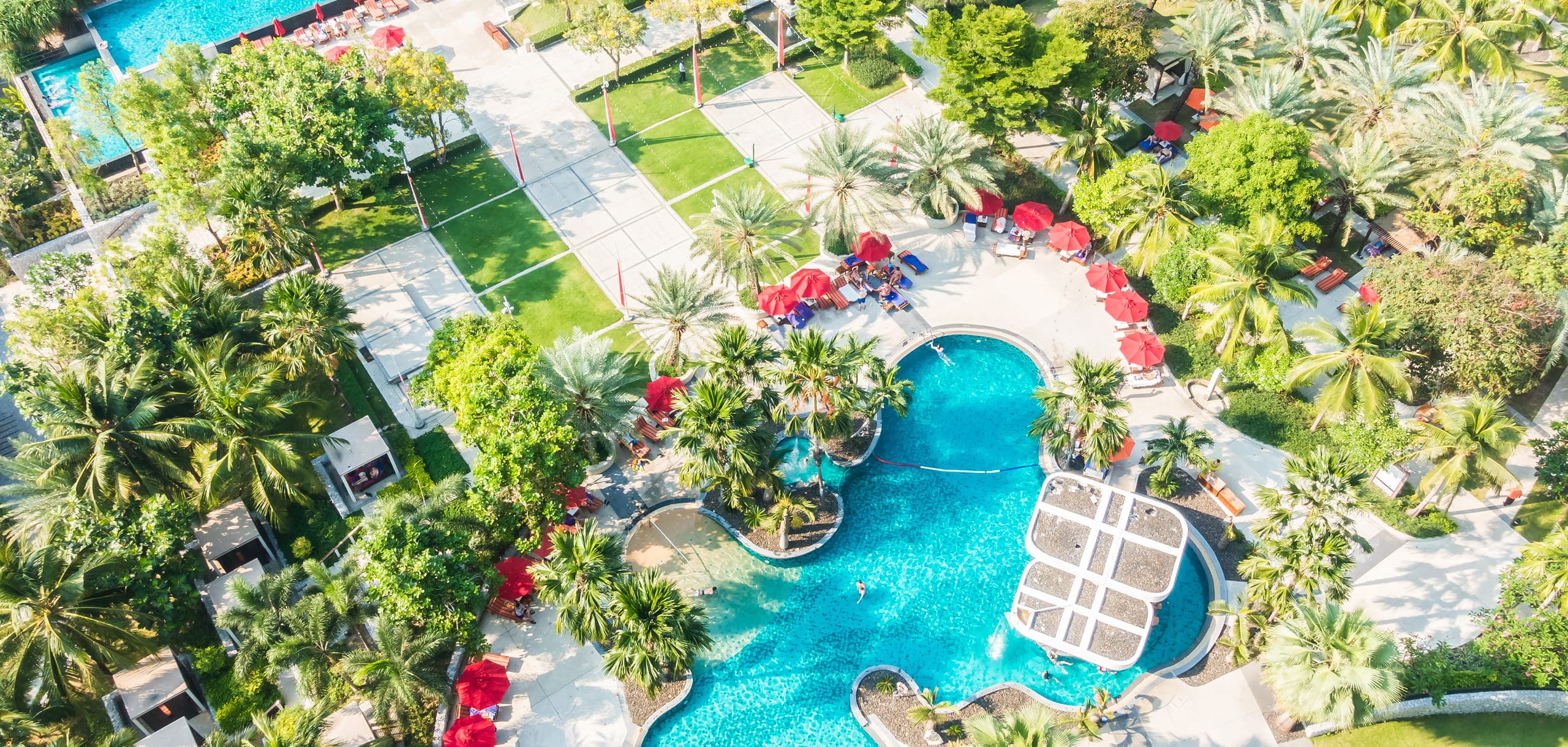 resort arial view